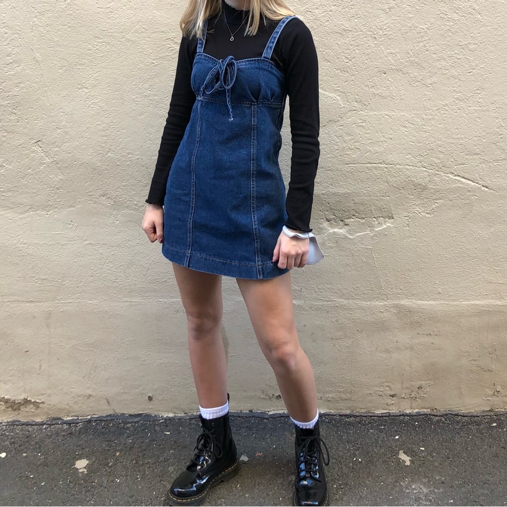 Denim dress from urban outfitters
